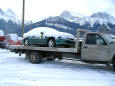 Winter Towing 1 - EZ Towing, Calgary, AB