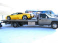 E-Z Towing transporting a Lamborghini
